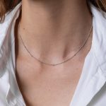 Baie Nyaklánc 925 sterling ezüst ródium bevonattal - Souveraine