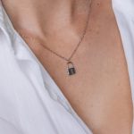 Boucler Nyaklánc 925 sterling ezüst ródium bevonattal - Souveraine