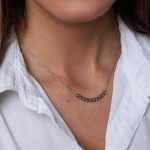 Grappe Nyaklánc 925 sterling ezüst ródium bevonattal - Souveraine