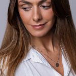 Médalion Nyaklánc 925 sterling ezüst ródium bevonattal - Souveraine