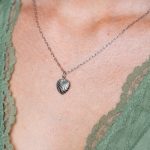 Feuille Nyaklánc 925 sterling ezüst ródium bevonattal - Souveraine