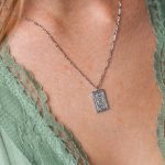 Dame Nyaklánc 925 sterling ezüst ródium bevonattal - Souveraine