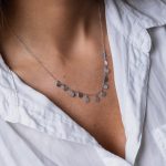 Esmeralda Nyaklánc 925 sterling ezüst ródium bevonattal - Souveraine