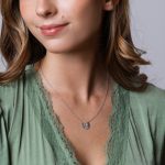 Feu Nyaklánc 925 sterling ezüst ródium bevonattal - Souveraine