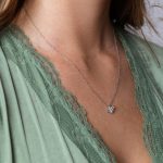 Reine Nyaklánc 925 sterling ezüst ródium bevonattal - Souveraine