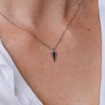 Flétche Nyaklánc 925 sterling ezüst ródium bevonattal - Souveraine