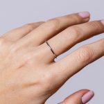 Finesse Gyűrű 925 sterling ezüst ródium bevonattal - Souveraine