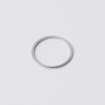 Finesse Gyűrű 925 sterling ezüst ródium bevonattal - Souveraine