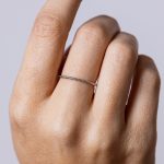 Rouler Gyűrű 925 sterling ezüst ródium bevonattal - Souveraine