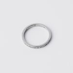 Lune Gyűrű 925 sterling ezüst ródium bevonattal - Souveraine