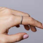 Brielle Gyűrű 925 sterling ezüst ródium bevonattal - Souveraine