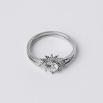 Chantal Gyűrű 925 sterling ezüst ródium bevonattal - Souveraine