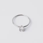 Giséle Gyűrű 925 sterling ezüst ródium bevonattal - Souveraine