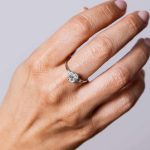 Adaline Gyűrű 925 sterling ezüst ródium bevonattal - Souveraine