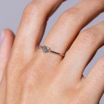 Je t'aime Gyűrű 925 sterling ezüst ródium bevonattal - Souveraine