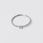 Alice Gyűrű 925 sterling ezüst ródium bevonattal - Souveraine