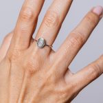 Flaur Gyűrű 925 sterling ezüst ródium bevonattal - Souveraine