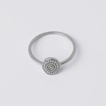 Flaur Gyűrű 925 sterling ezüst ródium bevonattal - Souveraine