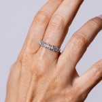 Renée Gyűrű 925 sterling ezüst ródium bevonattal - Souveraine