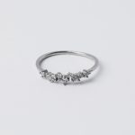 Anne Gyűrű 925 sterling ezüst ródium bevonattal - Souveraine