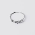 Anne Gyűrű 925 sterling ezüst ródium bevonattal - Souveraine