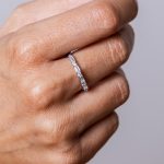 Yolande Gyűrű 925 sterling ezüst ródium bevonattal - Souveraine