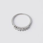 Aurore Gyűrű 925 sterling ezüst ródium bevonattal - Souveraine