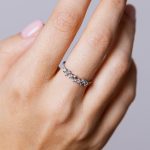 Valerie Gyűrű 925 sterling ezüst ródium bevonattal - Souveraine