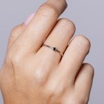 Luminaire Gyűrű 925 sterling ezüst ródium bevonattal - Souveraine