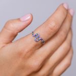 Serpent Gyűrű 925 sterling ezüst ródium bevonattal - Souveraine