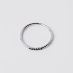 Margot Gyűrű 925 sterling ezüst ródium bevonattal - Souveraine