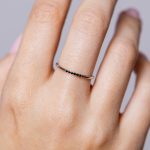 Margot Gyűrű 925 sterling ezüst ródium bevonattal - Souveraine