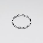 Reine Gyűrű 925 sterling ezüst ródium bevonattal - Souveraine