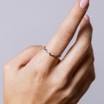 Reine Gyűrű 925 sterling ezüst ródium bevonattal - Souveraine