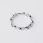 Androméde Gyűrű 925 sterling ezüst ródium bevonattal - Souveraine