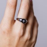 Nord Gyűrű 925 sterling ezüst ródium bevonattal - Souveraine