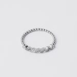 Rainé Gyűrű 925 sterling ezüst ródium bevonattal - Souveraine