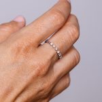 Rainé Gyűrű 925 sterling ezüst ródium bevonattal - Souveraine