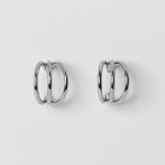 Blaise Fülbevaló 925 sterling ezüst ródium bevonattal - Souveraine