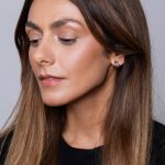 Blaise Fülbevaló 925 sterling ezüst ródium bevonattal - Souveraine