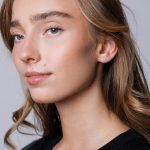 Blanc Fülbevaló 925 sterling ezüst ródium bevonattal - Souveraine