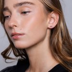 Myrtille Fülbevaló 925 sterling ezüst ródium bevonattal - Souveraine