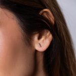 Petit Fülbevaló 925 sterling ezüst ródium bevonattal - Souveraine