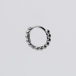 Grappe Fülbevaló 925 sterling ezüst ródium bevonattal - Souveraine