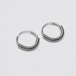 Colette Fülbevaló 925 sterling ezüst ródium bevonattal - Souveraine