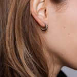 Roulis Fülbevaló 925 sterling ezüst ródium bevonattal - Souveraine