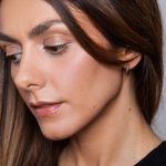 Léa Fülbevaló 925 sterling ezüst ródium bevonattal - Souveraine