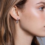 Éve Fülbevaló 925 sterling ezüst ródium bevonattal - Souveraine