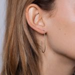 Chantal Fülbevaló 925 sterling ezüst ródium bevonattal - Souveraine