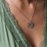 Rond Nyaklánc 925 sterling ezüst ródium bevonattal - Souveraine